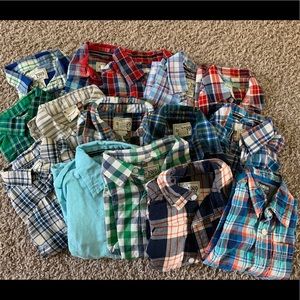 3T long sleeved button up bundle